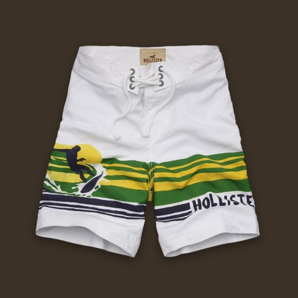 Hollister Hombres Nado Playa Cortos HCO3648